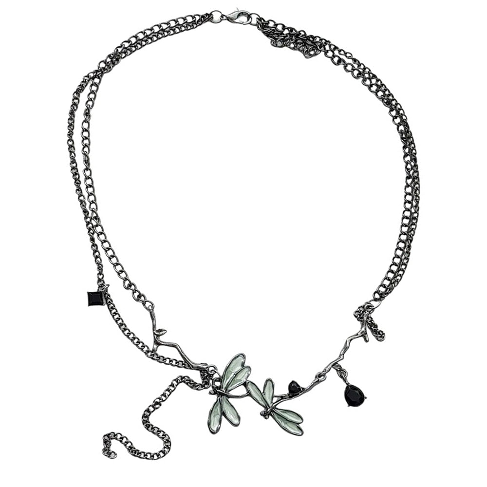 Dragonfly Choker Necklace