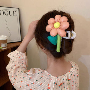 Flower Shaped Hair Claw
