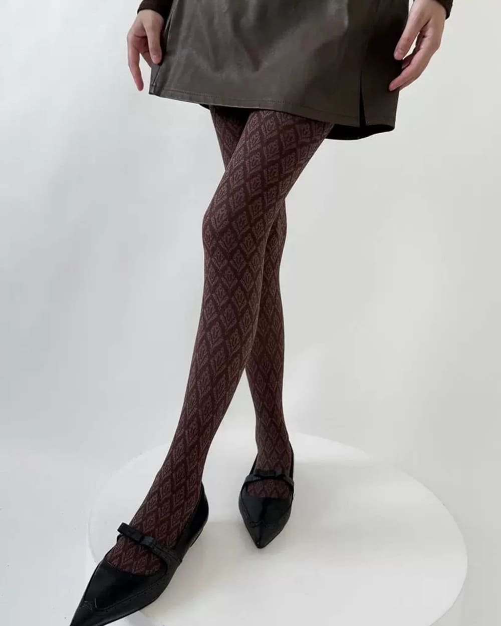 Grandmacore Aesthetic Tights