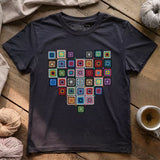 Granny Squares Heart T-shirt