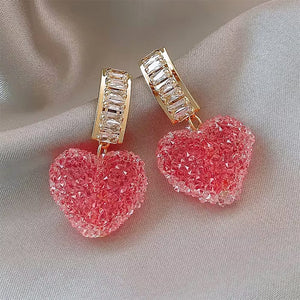 Heart Sugar Candy Earrings