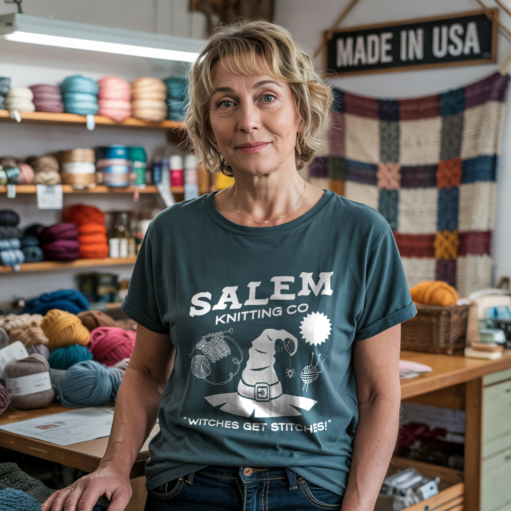 Salem Knitting T-shirt