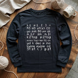 Knitting Code Long Sleeve T-shirt