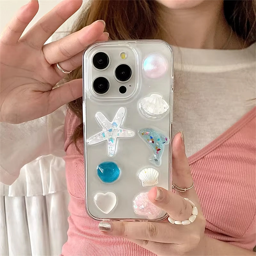 Mermaidcore Aesthetic iPhone Case