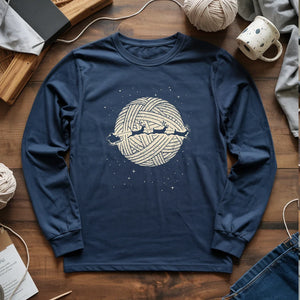 Christmas Yarn Night Long Sleeve T-shirt