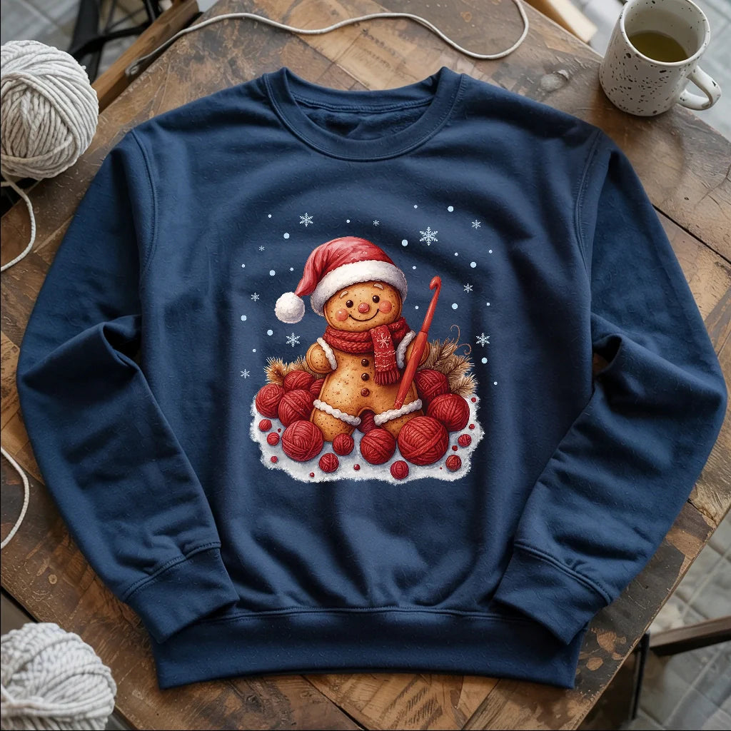 Crochet Ginger Sweatshirt