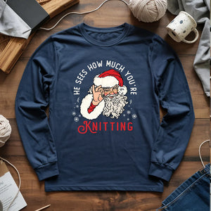 Don't Mess With Santa Long Sleeve T-shirt