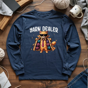Furry Yarn Dealer Long Sleeve T-shirt