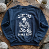 One More Row Skeleton Sweatshirt