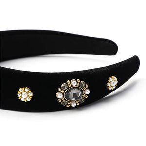 Old Money Rhinestone Headband