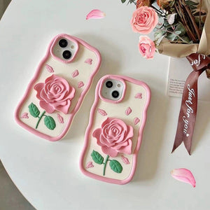 Pink Rose iPhone Case