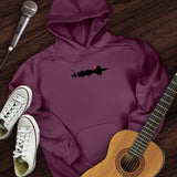 Beach Sound Waves Hoodie