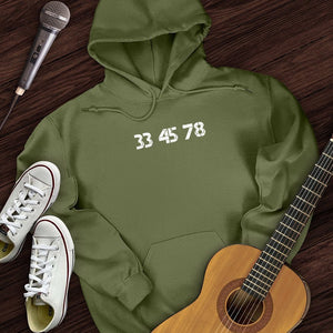 33-45-78 RPM Turntable Hoodie