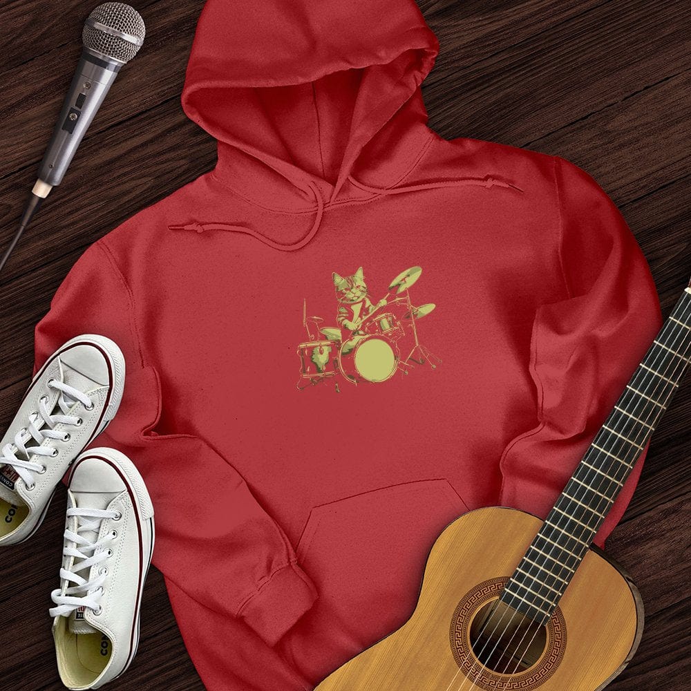 Cat Drums Hoodie