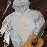 Christmas Treble Clef Hoodie
