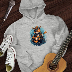 Fox Playing Guitar Hoodie