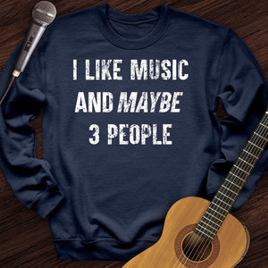 I Like Music Crewneck