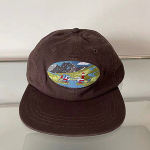 River Lighthouse Embroidery Cap