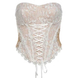 Hopeless Romantic Lace Corset Top