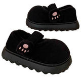 Soft Girl Kitten Platform Mary Janes
