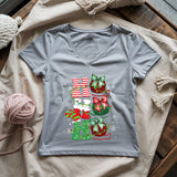 Ho Ho Ho Lady V-neck
