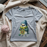 Hooker Bird Lady V-neck