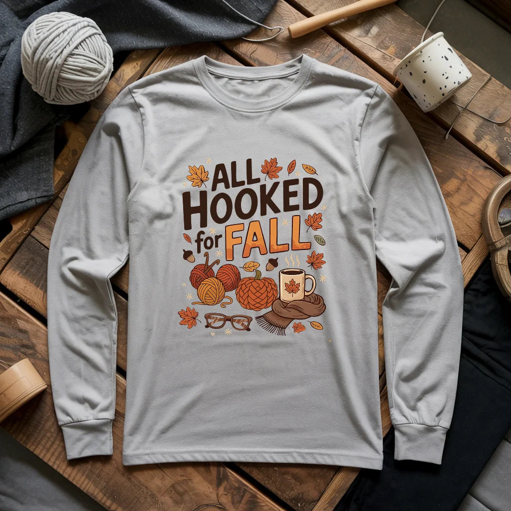 Hooked For Fall Long Sleeve T-shirt