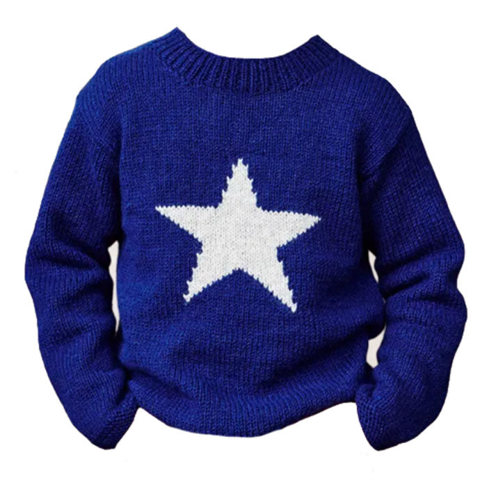 Star Girl Aesthetic Knit Sweater