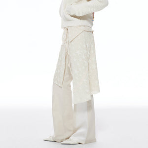 Star Girl Overlay Wrap Skirt Belt