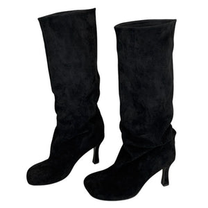 Fall Feels Cozy Slouch Knee-High Boots