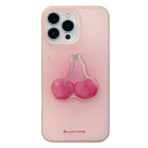 Sweet Attitude Cherry iPhone Case