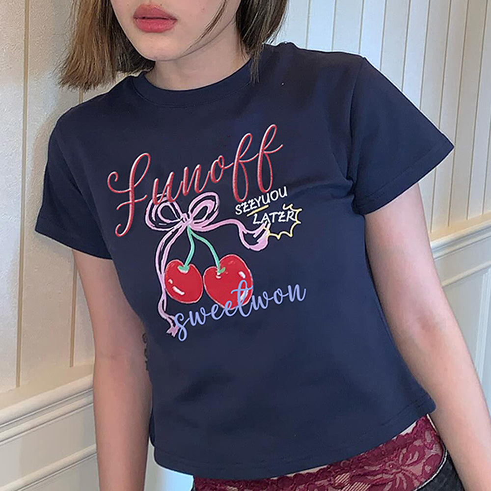 Sweet Cherry Crop Top