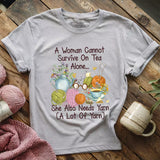 Tea & Yarn Lover T-shirt