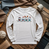 Hippo Knitmas Long Sleeve T-shirt