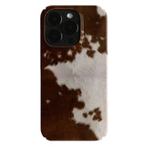 Wild West Cow Print iPhone Case