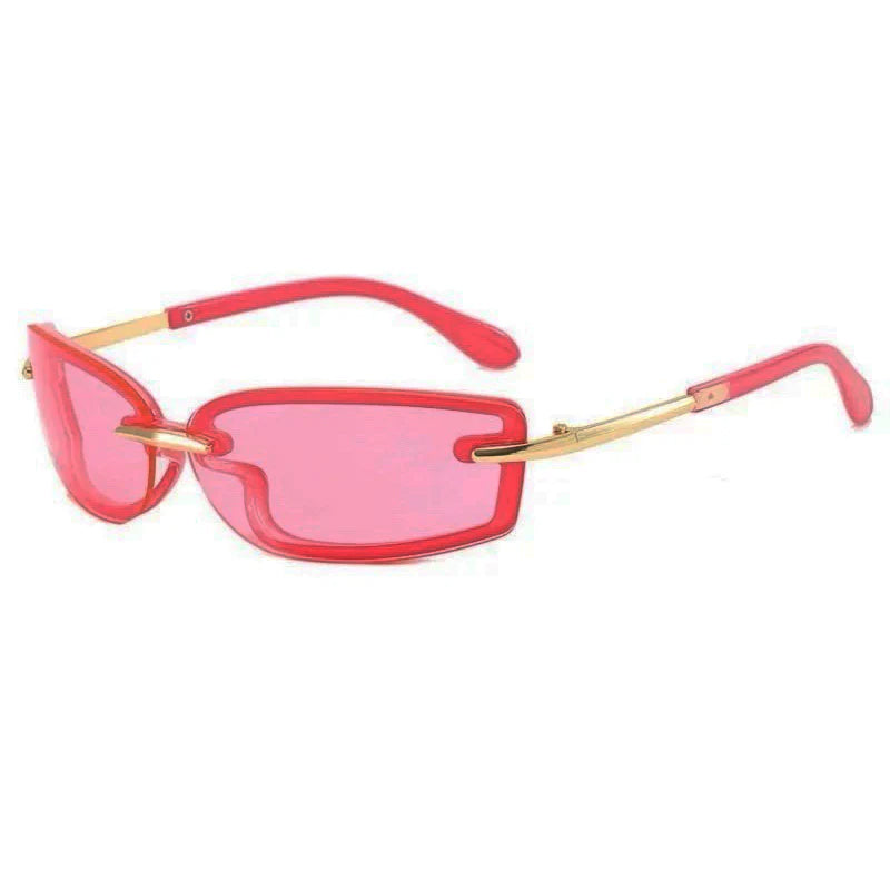 Run Your Game Rimless Sunglasses