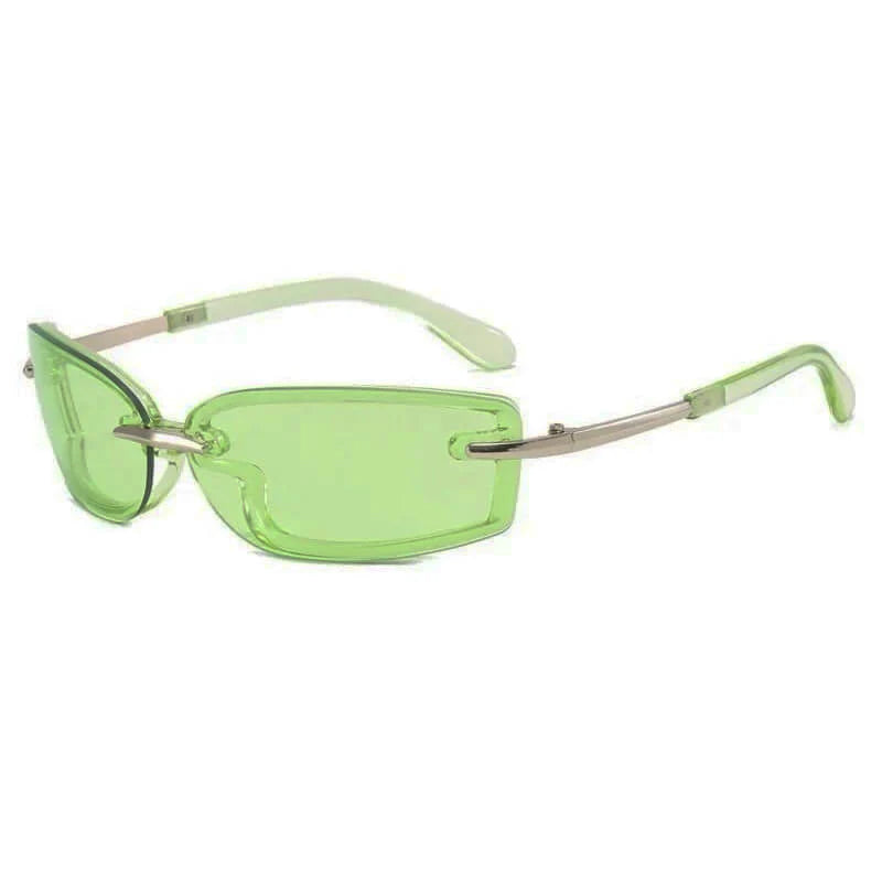 Run Your Game Rimless Sunglasses