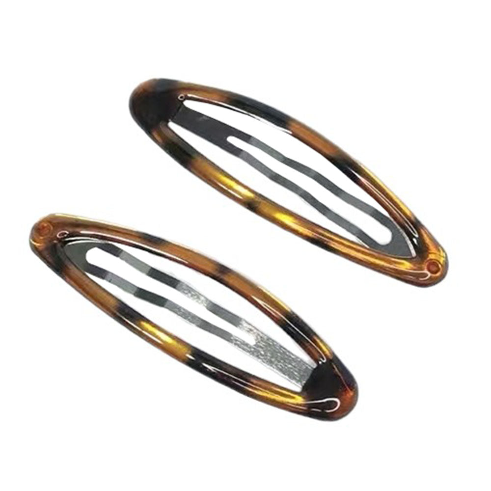 Y2K Leopard Hair Clips