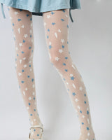 Y2K Star Pattern Tights